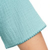 Damen Musselin-Schlafshirt mit V-Ausschnitt