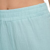 Damen Musselin-Schlafhose mit Elastikbund