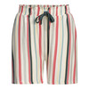 Damesslaapshorts in gestreepte look