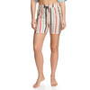 Damesslaapshorts in gestreepte look