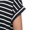 Damen T-Shirt mit fixierten Turn-ups