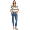 Damen T-Shirt mit fixierten Turn-ups