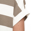 Damen T-Shirt mit fixierten Turn-ups