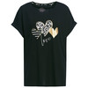Dames T-shirt van viscose-mix