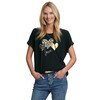 Dames T-shirt van viscose-mix