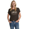 Damen T-Shirt aus Viskose-Mix