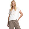 Dames T-shirt van viscose-mix
