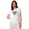Damen T-Shirt aus Viskose-Mix