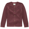 Mädchen Strickjacke mit Knopfleiste