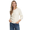 Damen Strickjacke mit Zopfmuster
