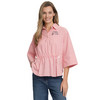 Damen Bluse mit Tunnelzug
