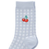 1 Paar Damen Socken mit Stickerei