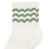 1 Paar Damen Tennissocken mit Glitzer-Details