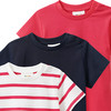 3 Baby T-Shirts im Basic-Look