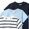 3 Baby T-Shirts im Basic-Look