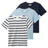 3 Jungen T-Shirts im Basic-Look