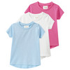3 Baby T-Shirts im Basic-Look