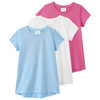 3 Mädchen T-Shirts im Basic-Look