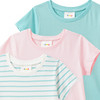 3 Mädchen T-Shirts im Basic-Look
