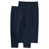 2 Mädchen Capri-Leggings im Basic-Look