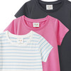3 Mädchen T-Shirts im Basic-Look