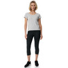 2 Damen 3/4-Leggings unifarben
