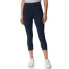2 Damen 3/4-Leggings unifarben