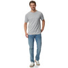3 heren T-shirts in basic-look