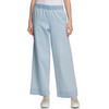 Damen Wide-Leg-Jeans mit Elastikbund