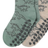 2 Paar Jungen Stoppersocken mit Dino-Motiven