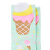 1 Paar Mädchen Socken mit Fun-Motiv