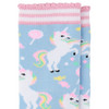 1 Paar Mädchen Socken mit Einhorn-Motiv