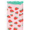 1 Paar Mädchen Socken mit Erdbeer-Motiven