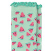 1 Paar Mädchen Socken mit Melonen-Motiv 