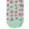1 Paar Mädchen Socken mit Melonen-Motiv 