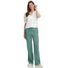 Damen Musselin-Bluse mit Palmen-Stickerei