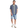 Herren Jeans-Shorts mit Used-Waschung