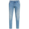 Heren relaxed jeans met used-washing