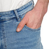 Heren relaxed jeans met used-washing