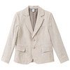 Jungen Leinen-Anzugblazer mit Reverskragen