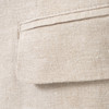 Jungen Leinen-Anzugblazer mit Reverskragen
