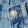 Jungen Jeans-Shorts mit Faltenwaschung
