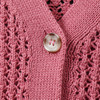 Mädchen Strickjacke mit Lochmuster
