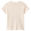 Mädchen T-Shirt mit Ajour-Muster