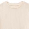 Mädchen T-Shirt mit Ajour-Muster