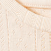 Mädchen T-Shirt mit Ajour-Muster