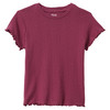 Mädchen T-Shirt mit Ajour-Muster