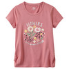 Mädchen T-Shirt aus Bio-Baumwolle