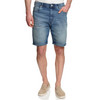 Regular jeansshort voor heren in denimlook