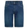 Regular jeansshort voor heren in denimlook
